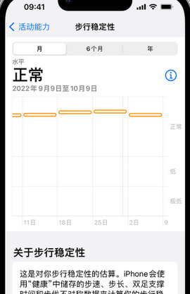 河北iPhone手机维修如何在iPhone开启'步行稳定性通知'