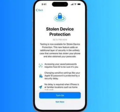河北苹果授权维修店分享被盗设备保护功能开启方法 