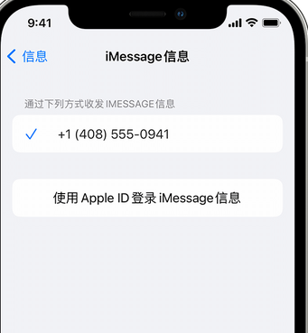 河北apple维修iPhone上无法正常发送iMessage信息