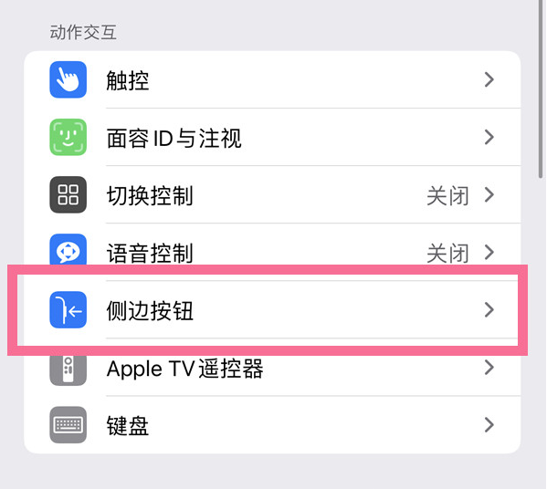 河北苹果14维修店分享iPhone14 Plus侧键双击下载功能关闭方法 