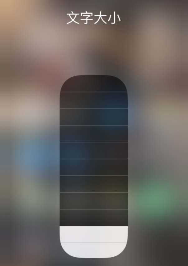 河北苹果手机维修分享小技巧：在 iPhone 控制中心快速调节字体大小 
