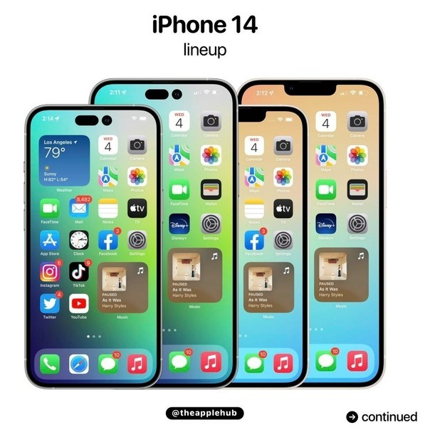 河北苹果14维修分享iPhone 14全家福 