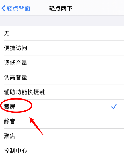 河北苹果手机维修分享iPhone12如何启用双击截屏 